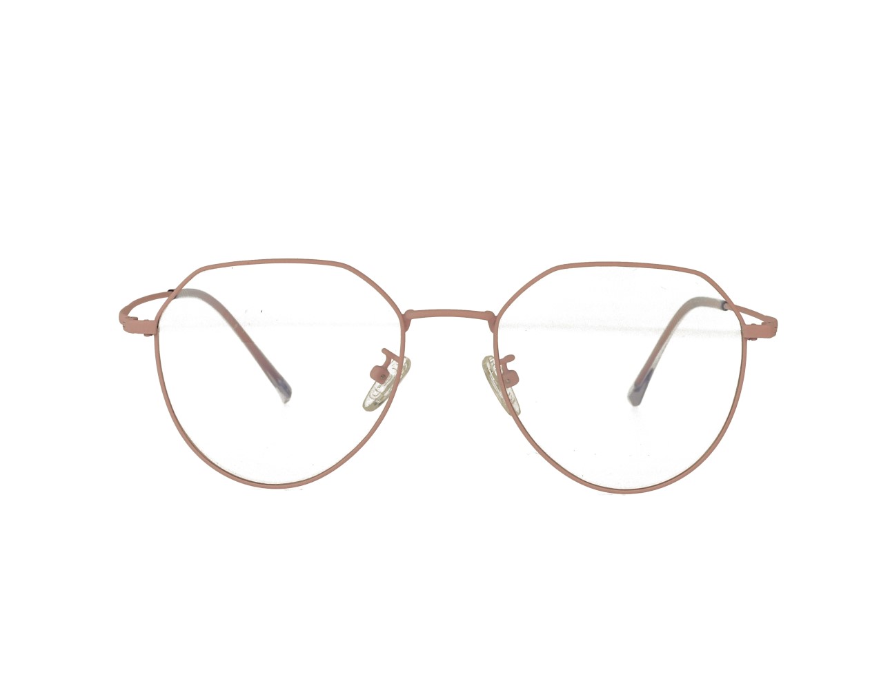 55 size HexagonUnisex Retro Optical frame Vintage Eyeglasses Supplier