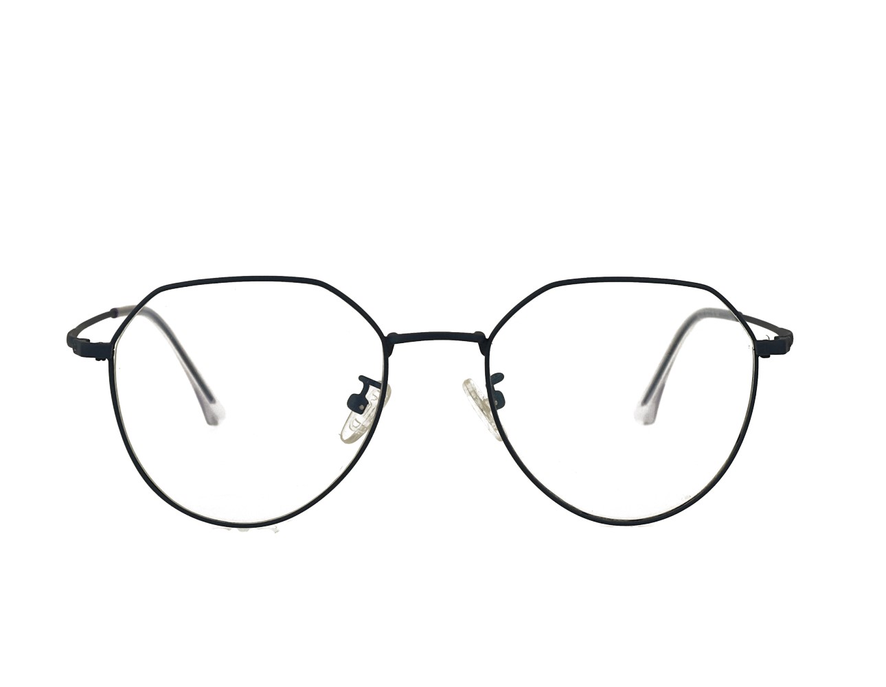 55 size HexagonUnisex Retro Optical frame Vintage Eyeglasses Supplier