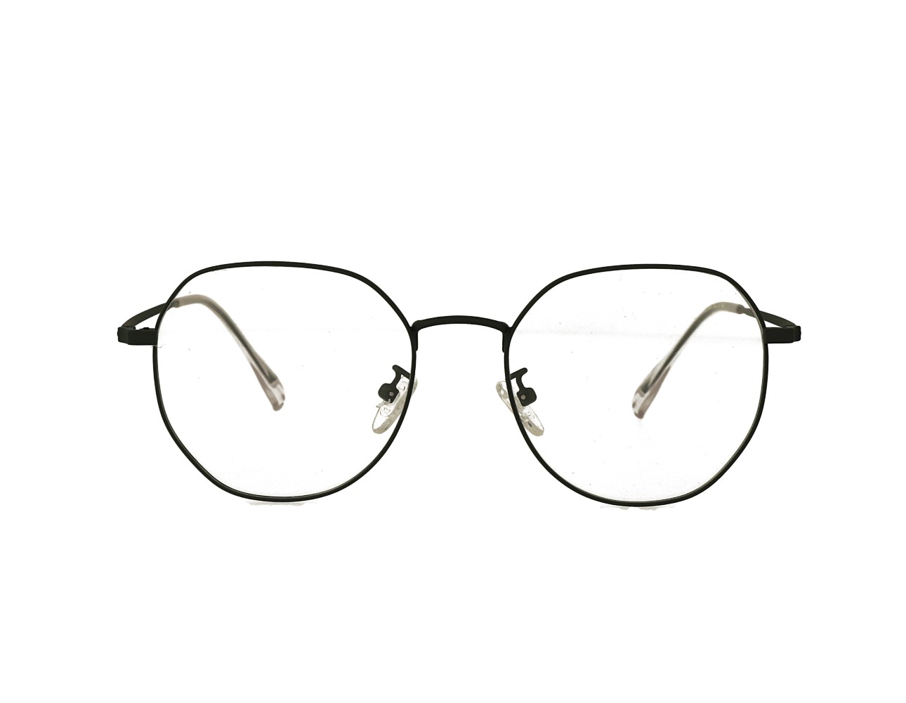 55 size HexagonUnisex Retro Optical frame Vintage Eyeglasses Supplier