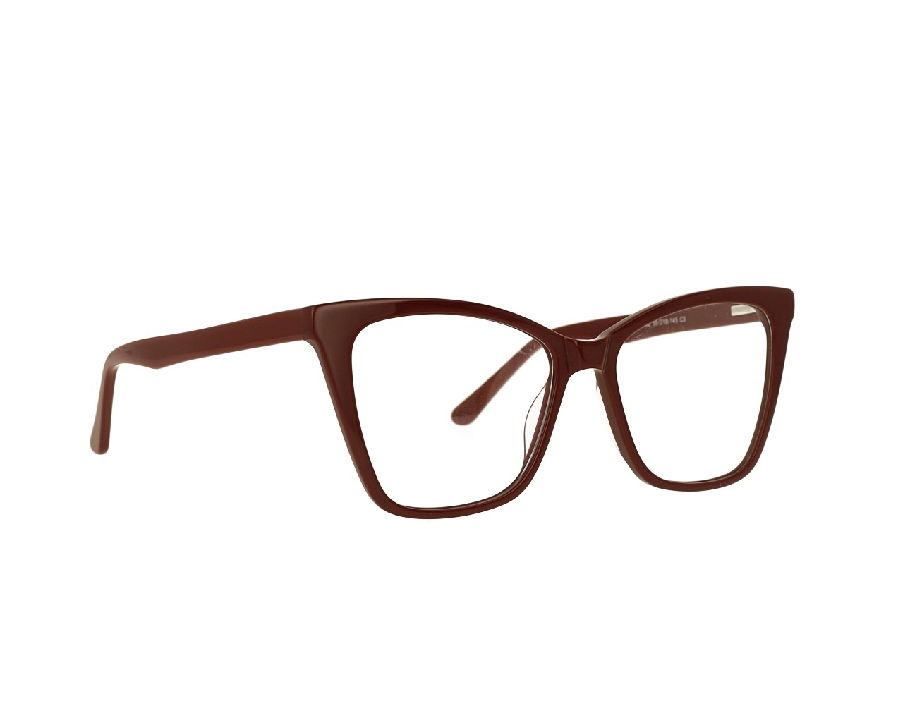 55 Size Cat Eye Optical frame Retro Acetate Eyeglasses Vintage  Eyewear