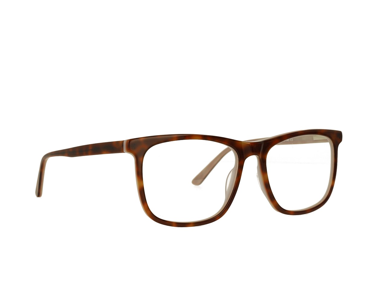 57 Size Mans Square Optical frame Acetate Eyeglasses Vintage Eyewear