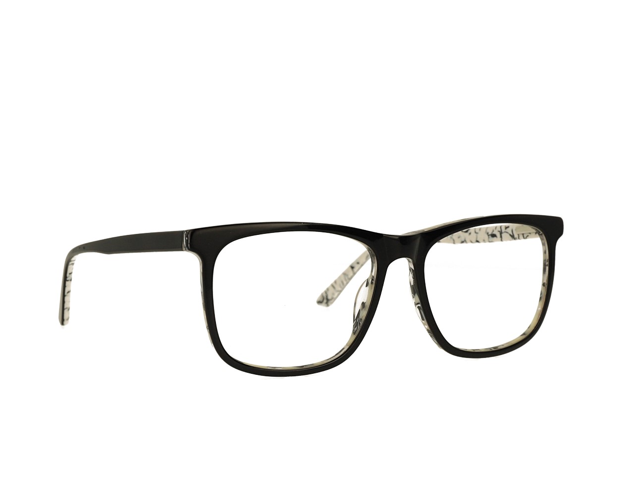 57 Size Mans Square Optical frame Acetate Eyeglasses Vintage Eyewear