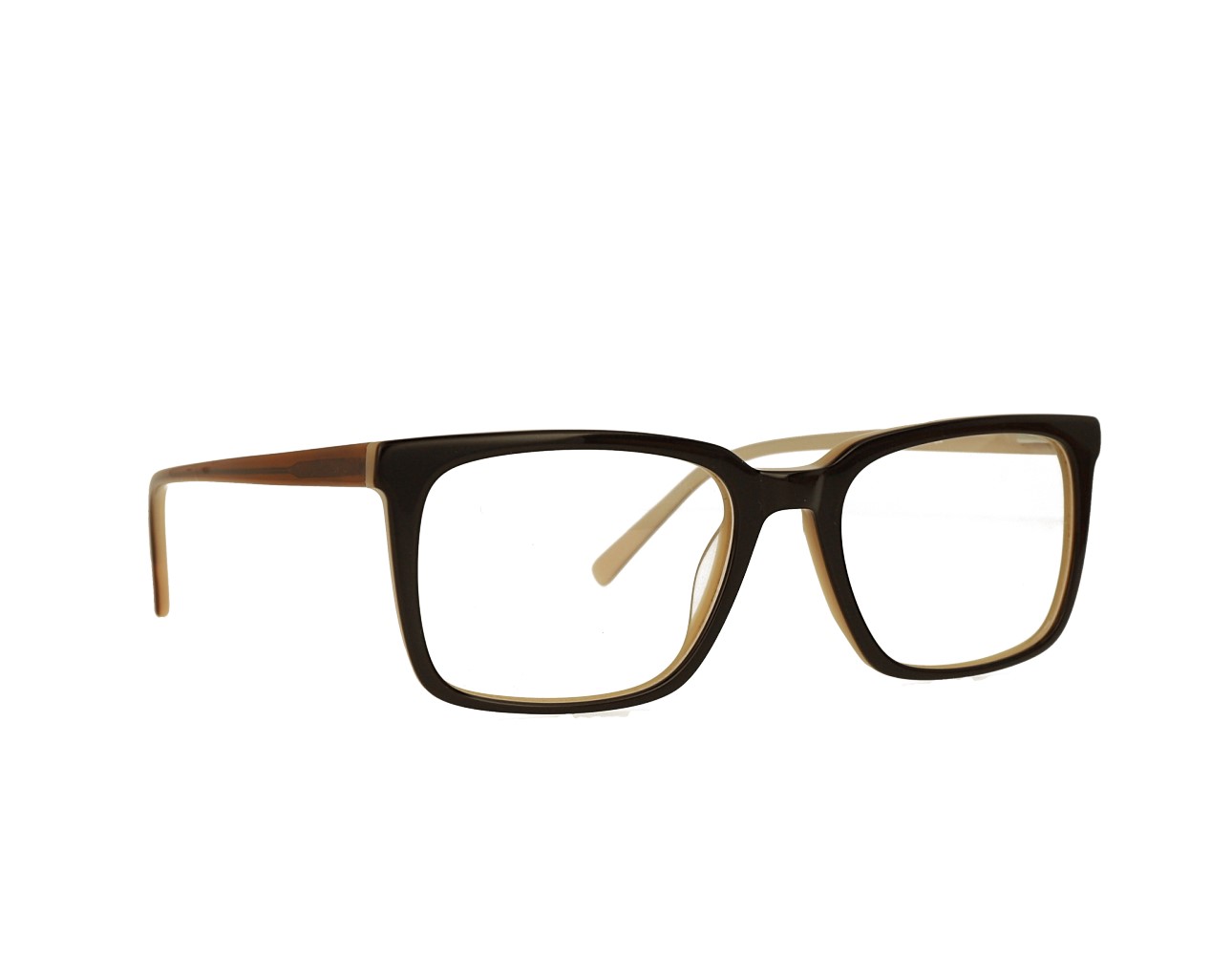 57 Mans Square Optical frame Acetate Eyeglasses Spring Hinge Eyewear