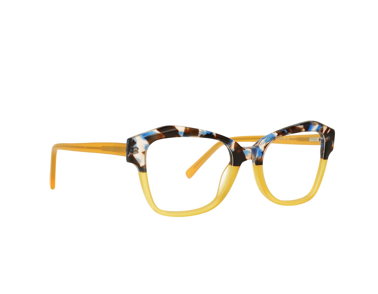 55 Woman's Cat Eye Optical frame Acetate Eyeglasses Spring Hinge Eyewear