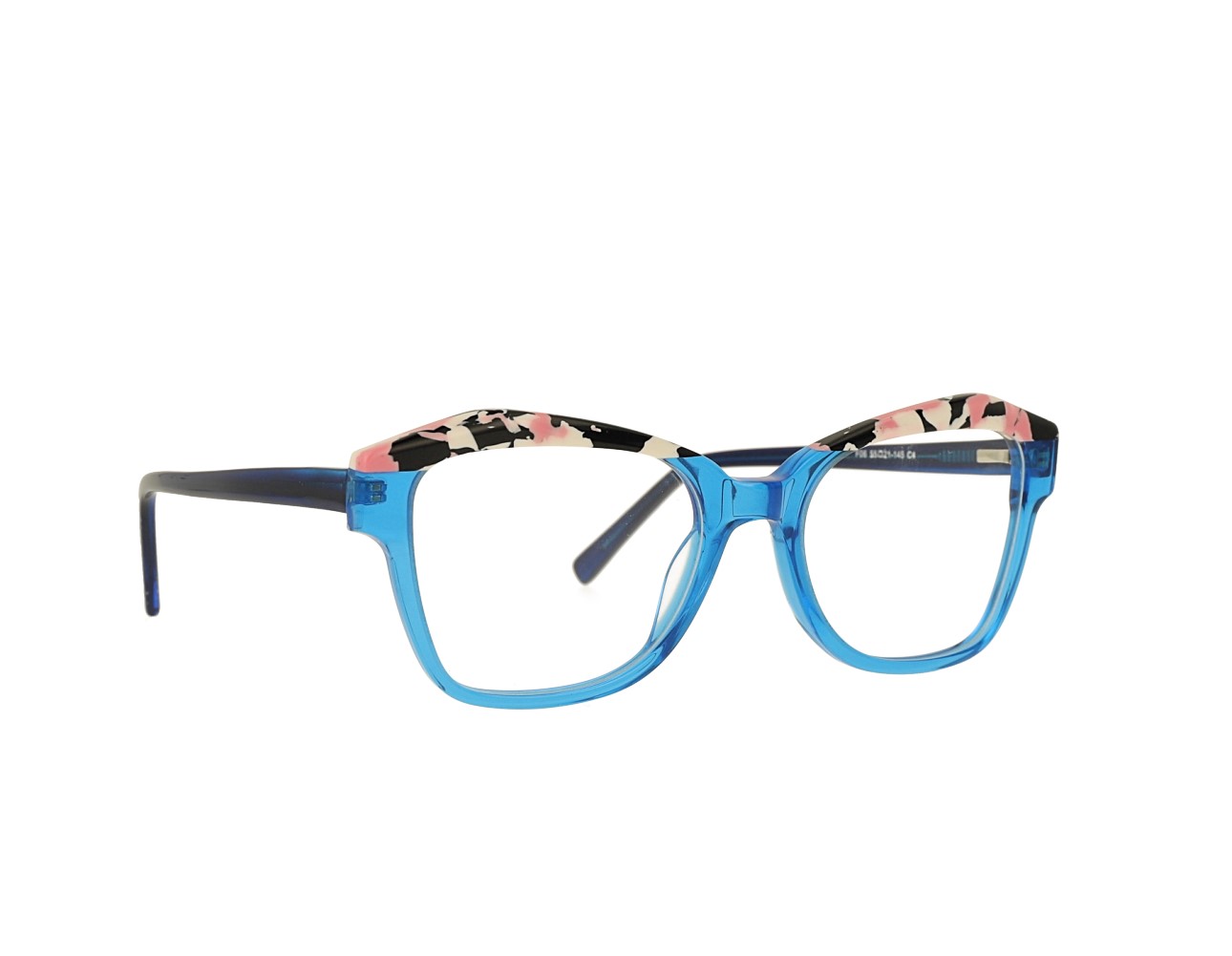 55 Woman's Cat Eye Optical frame Acetate Eyeglasses Spring Hinge Eyewear