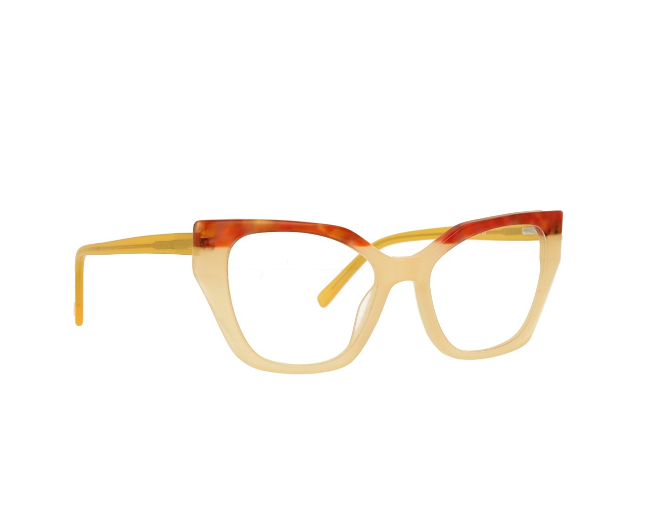 53 Size Design Woman's Cat Eye Optical frame Acetate Eyeglasses Spring Hinge Eyewear