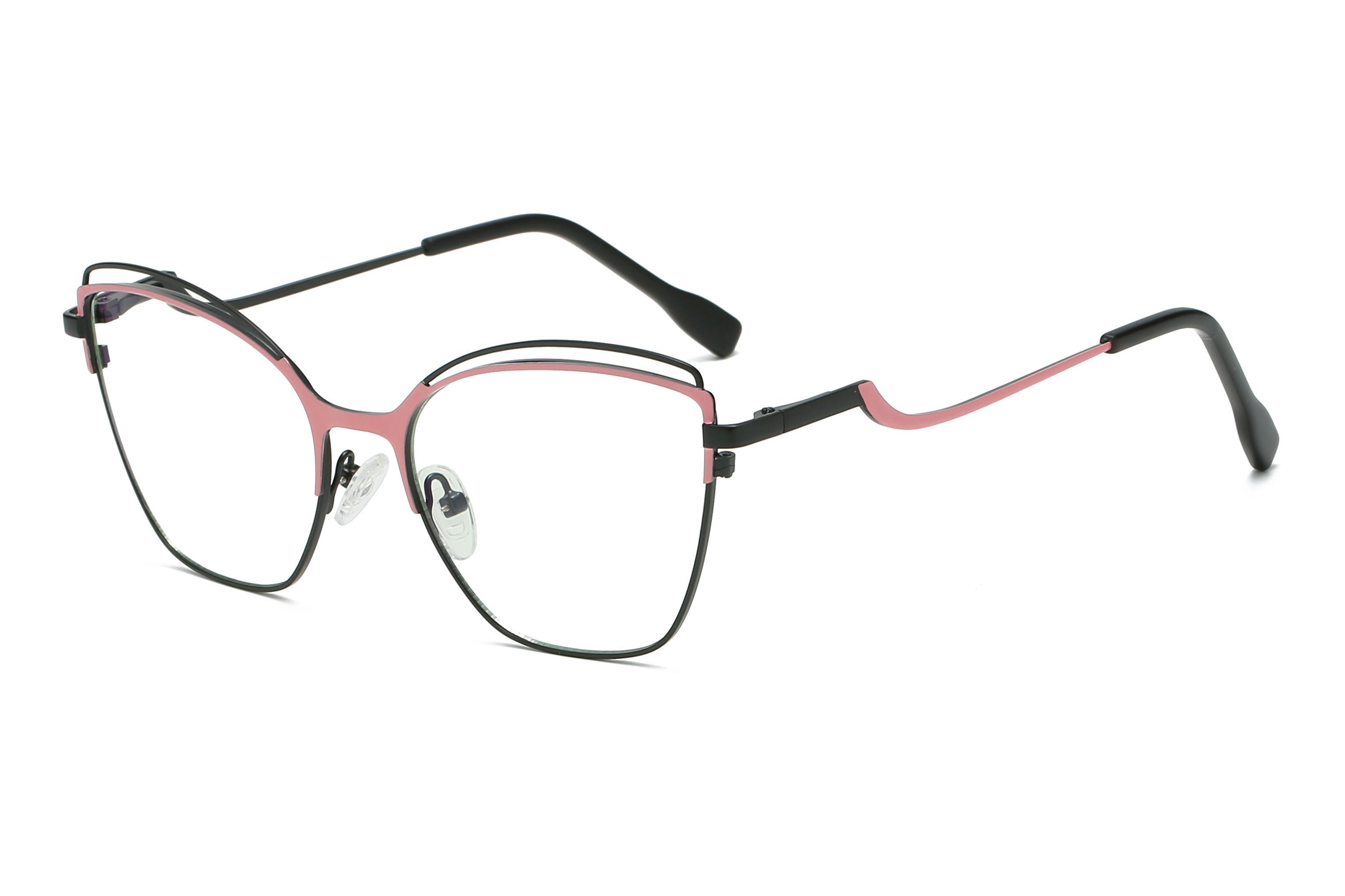 Womans Fashion Optical frame INS Cat Eye  Eyeglasses Spring Hinge