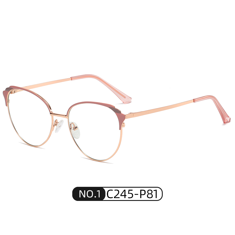 HOT INS Cat Eye Optical frame Womans Fashion Eyeglasses Spring Hinge