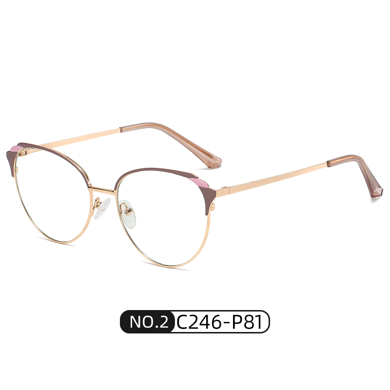 HOT INS Cat Eye Optical frame Womans Fashion Eyeglasses Spring Hinge