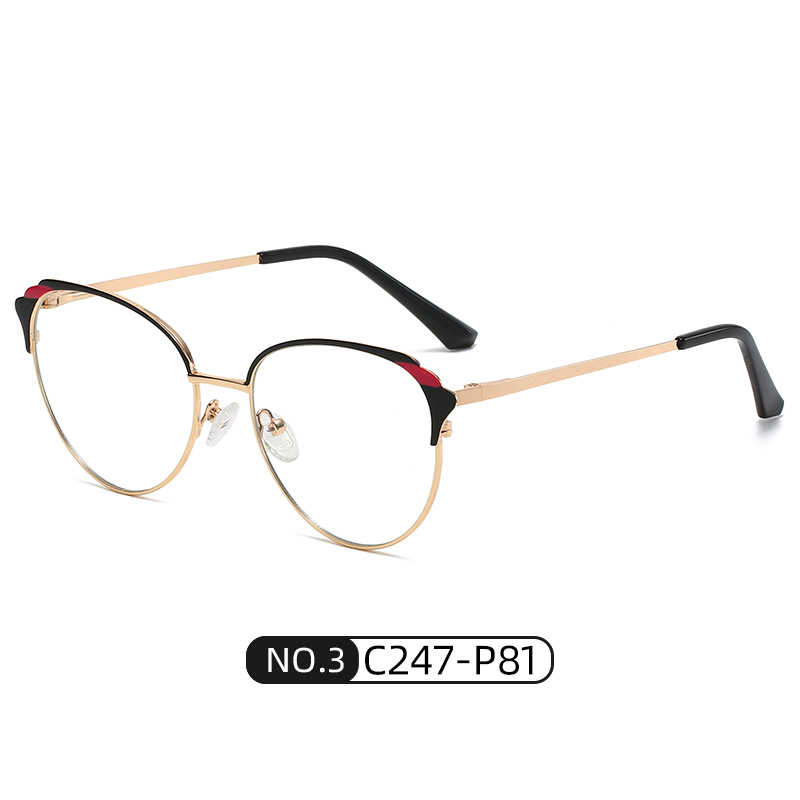HOT INS Cat Eye Optical frame Womans Fashion Eyeglasses Spring Hinge
