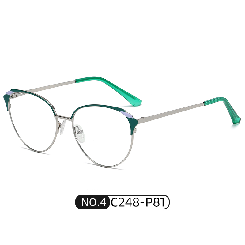 HOT INS Cat Eye Optical frame Womans Fashion Eyeglasses Spring Hinge