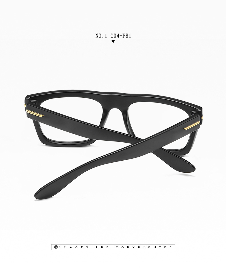 Unisex Bold Optical frame Fashion Eyeglasses TR90 Eyewear