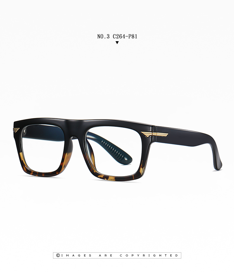 Unisex Bold Optical frame Fashion Eyeglasses TR90 Eyewear