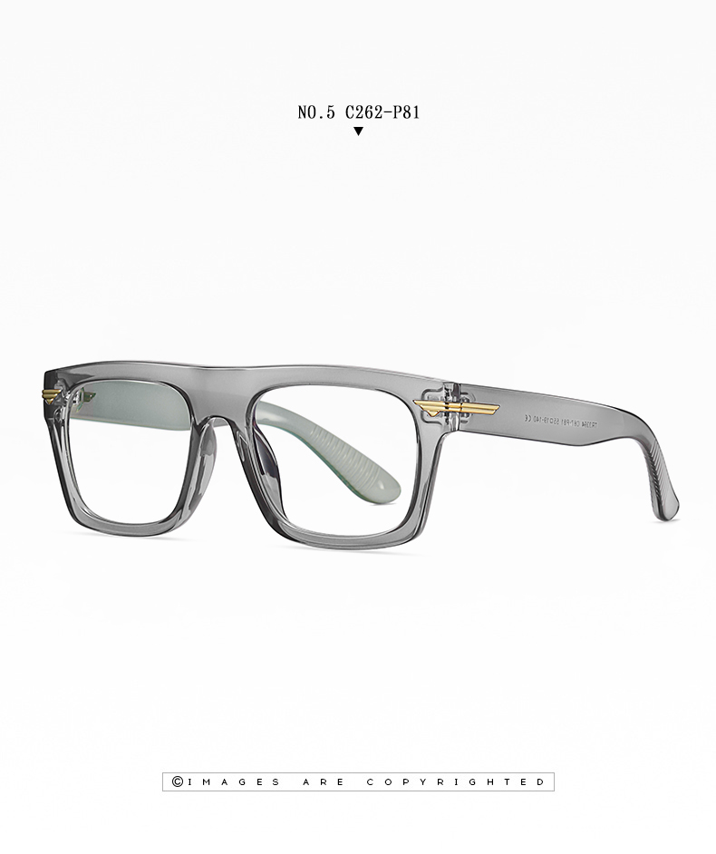 Unisex Bold Optical frame Fashion Eyeglasses TR90 Eyewear