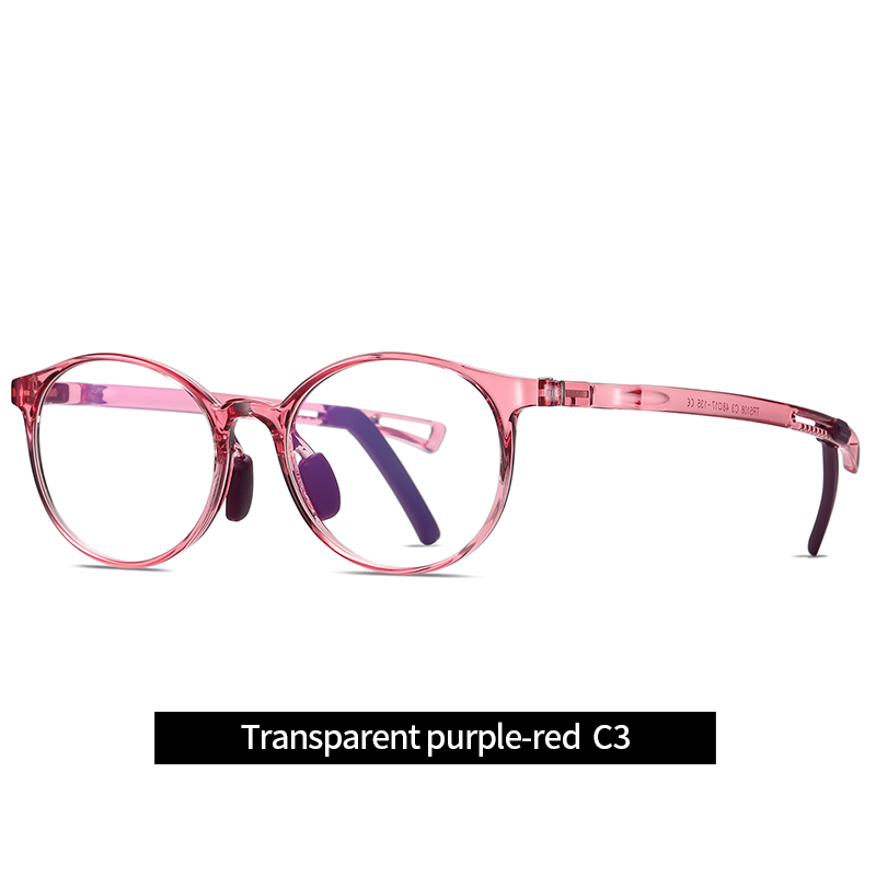 Oval Teenager TR90 Optical frame Fashion Eyeglasses  Eyewear