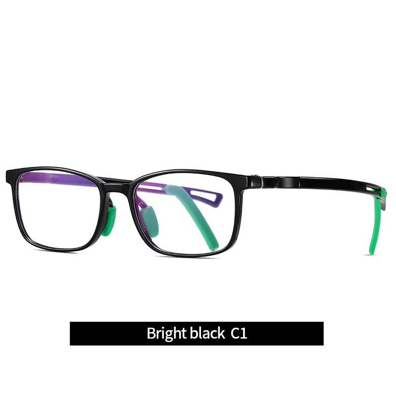 Rectangle Teenager TR90 Optical frame Fashion Eyeglasses  Eyewear