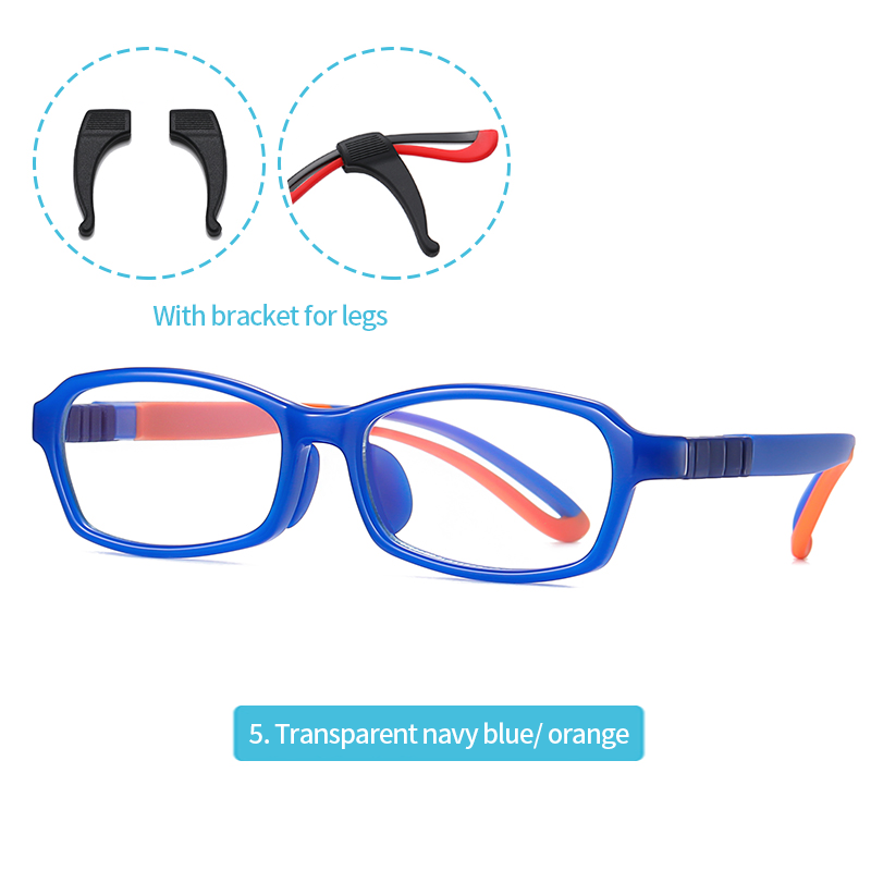 Soft Teenager TR90 Optical frame Fashion Eyeglasses  Eyewear