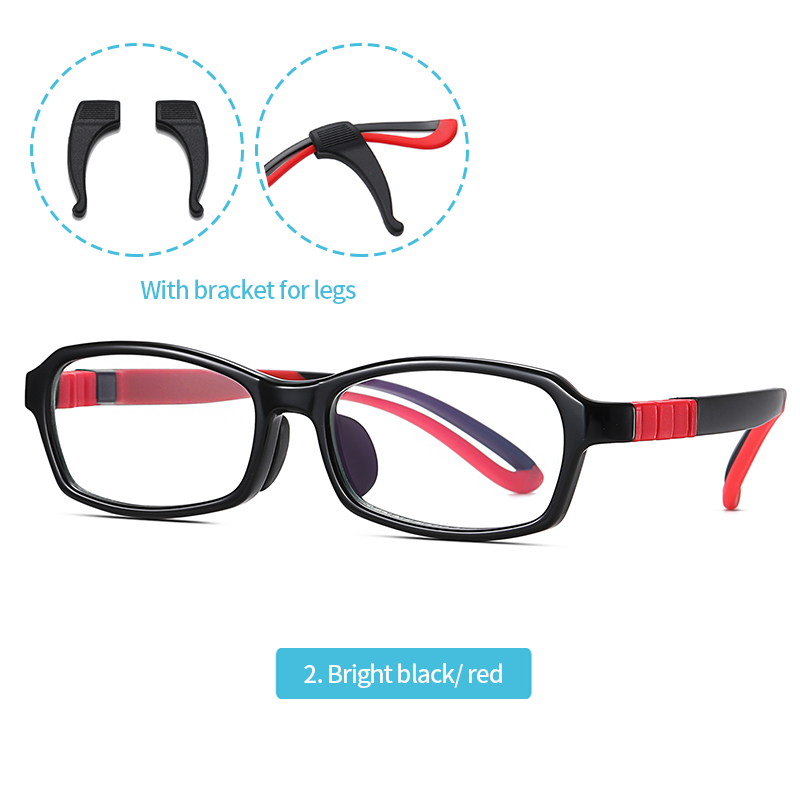 48 Size Kids Teenager TR90 Optical frame Fashion Eyeglasses  Eyewear