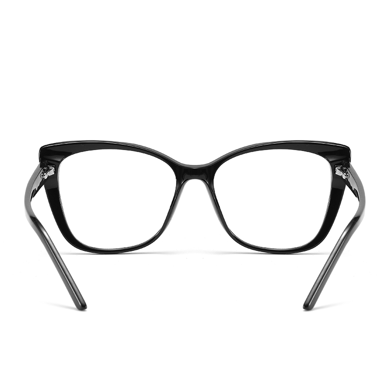 Cat Eye Optical frame TR90 CP Mixed Eyeglasses Spring Hinge