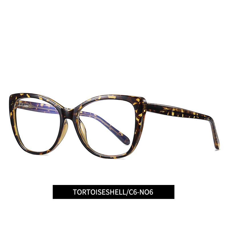 Cat Eye Optical frame TR90 CP Mixed Eyeglasses Spring Hinge