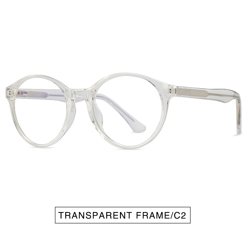 Oval Optical frame TR90 CP Temple  Eyeglasses Spring Hinge