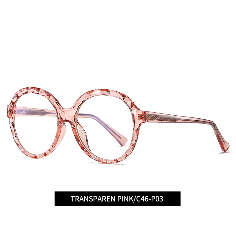 Round Optical frame TR90 CP Temple  Eyeglasses Spring Hinge