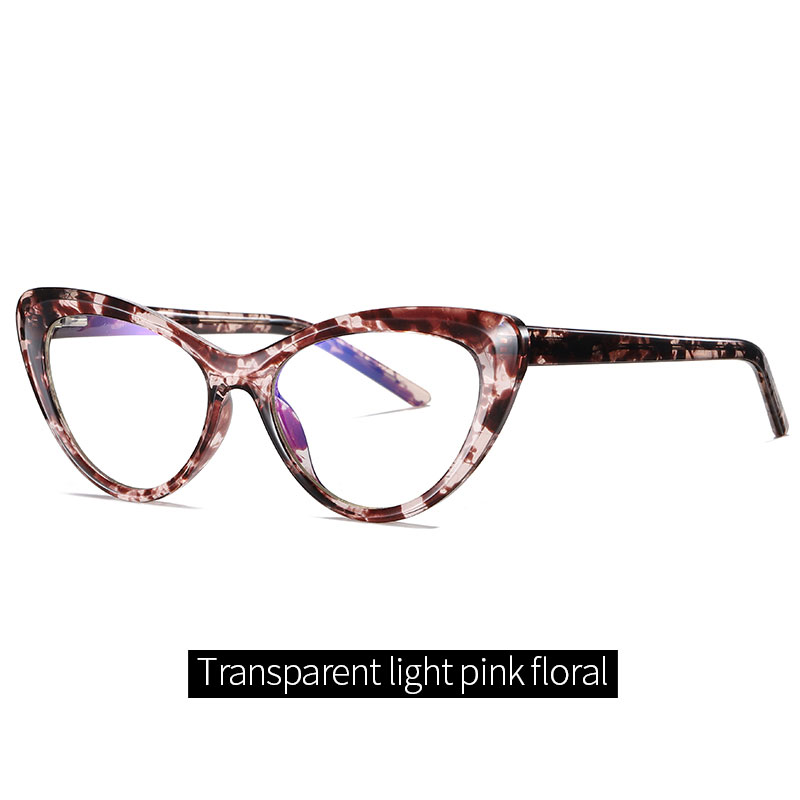 Cat Eye Optical frame TR90 CP Temple  Eyeglasses Spring Hinge