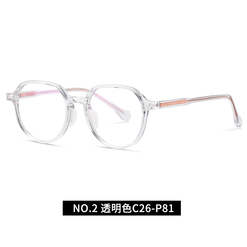 Retro Optical frame TR90 CP Temple  Eyeglasses Spring Hinge