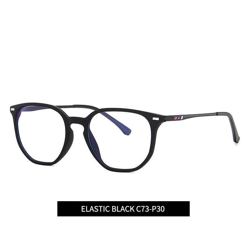 Full Rim Retro Style Optical Frame Combination Eyeglasses