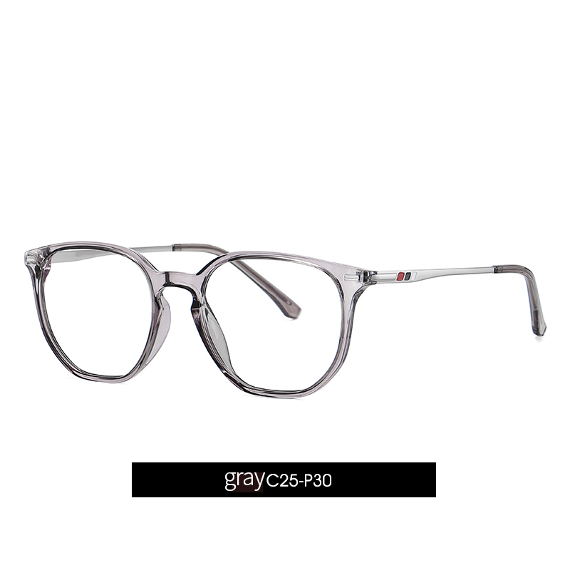 Full Rim Retro Style Optical Frame Combination Eyeglasses