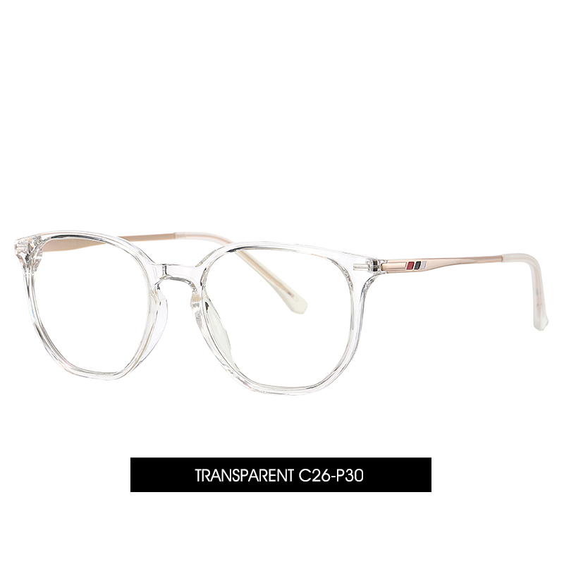 Full Rim Retro Style Optical Frame Combination Eyeglasses