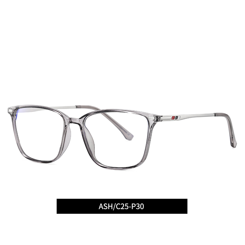 Full Rim Rectangle Optical Frame Combination Eyeglasses