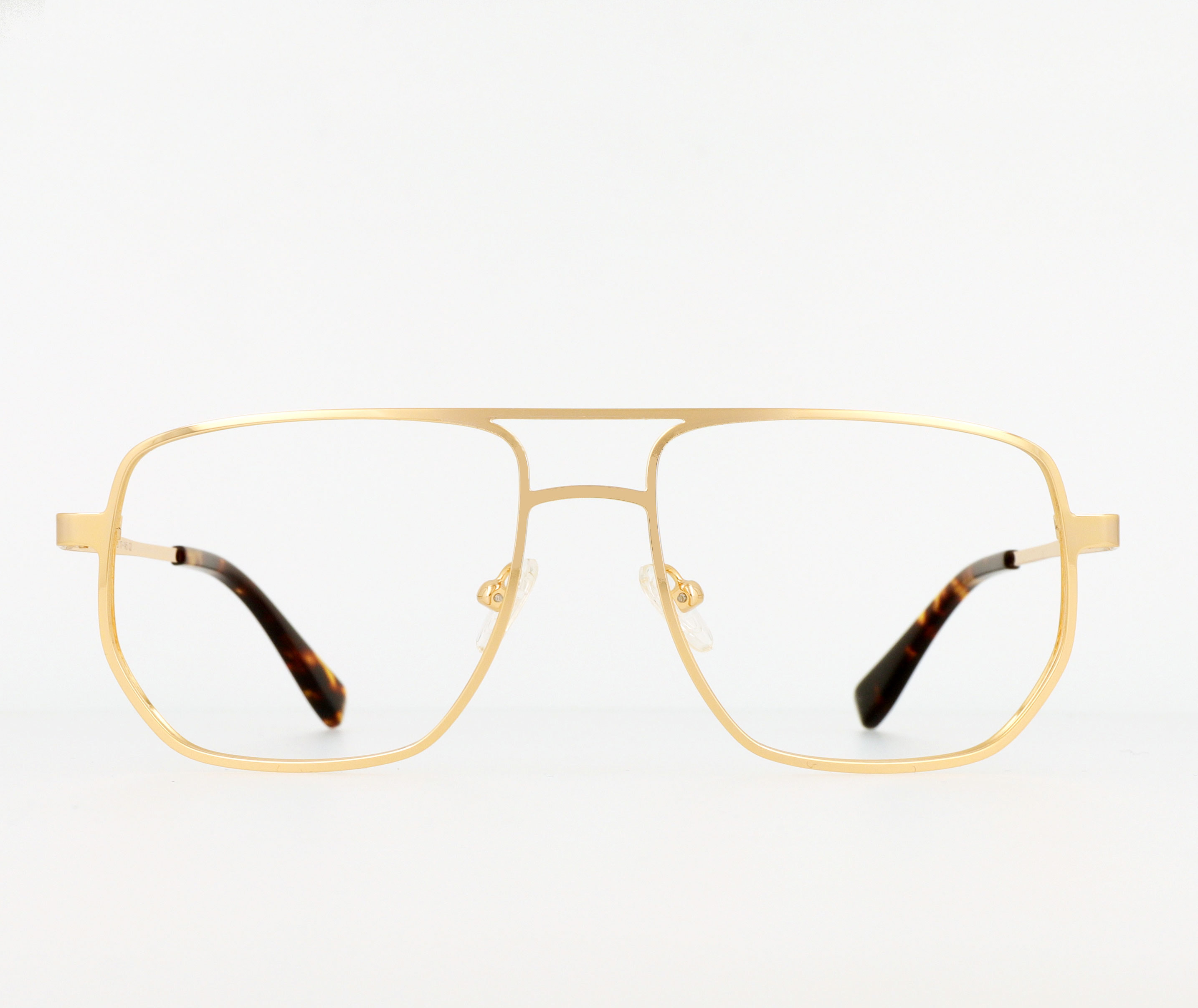 Mans Blue light Blocking Metal Fashion Eyeglasses Eyewear