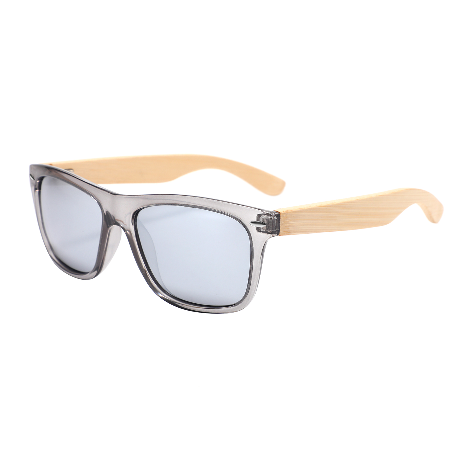 Unisex Wayfarer Natural Bamboo Wood Hand Made UV400 Sunglasses