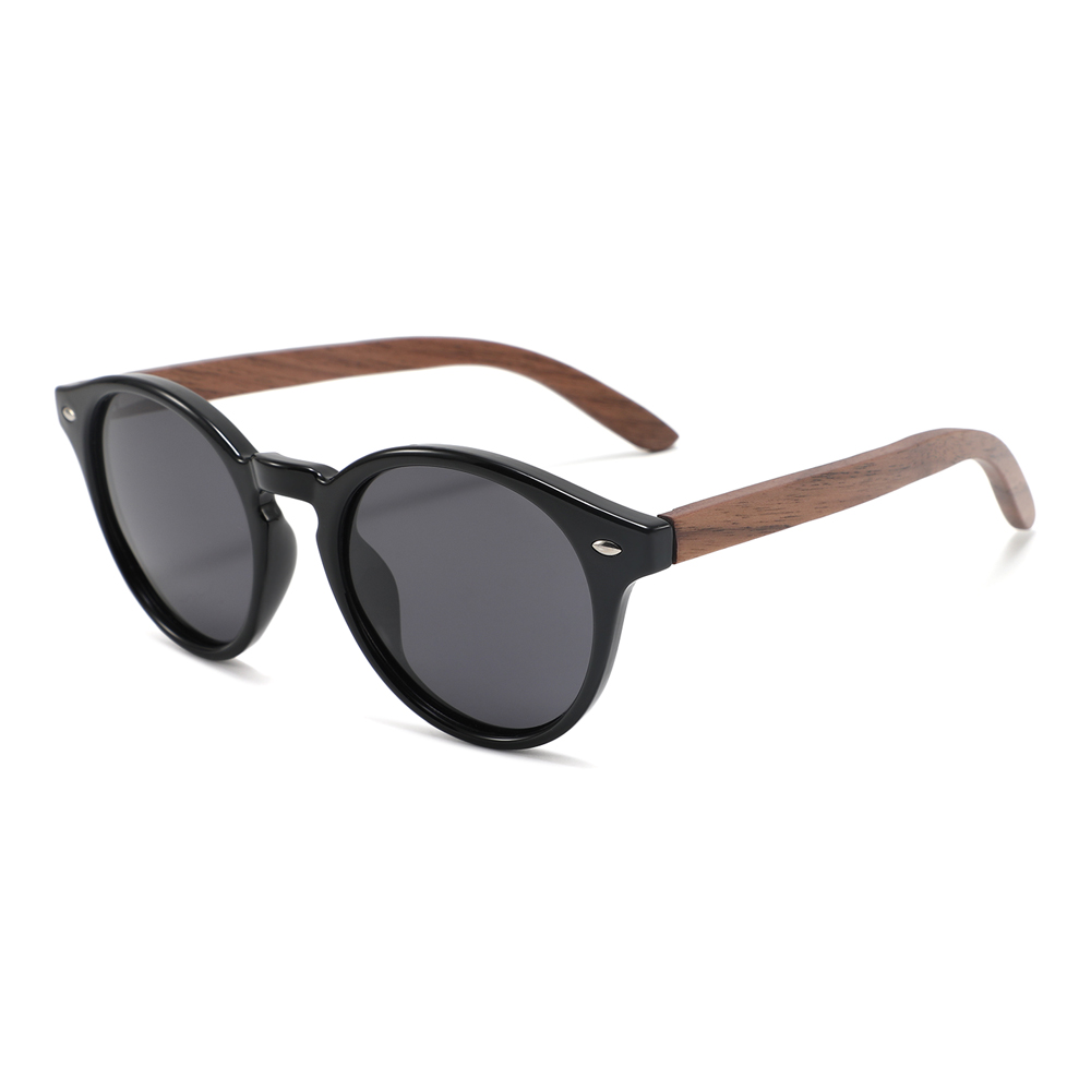 Retro Natural Bamboo Wood Hand Made UV400 Polarized Sunglasses