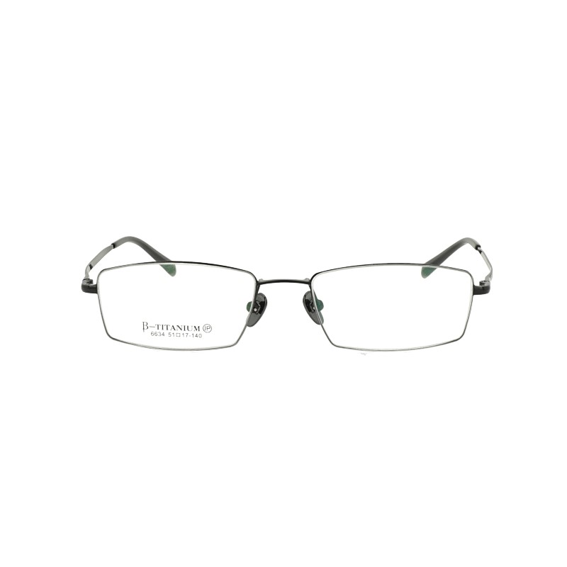 Rectangular Pure Titanium Optical Eyeglasses  Frame