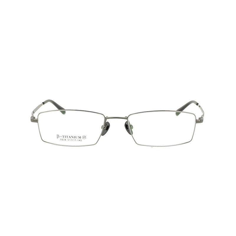 Rectangular Pure Titanium Optical Eyeglasses  Frame