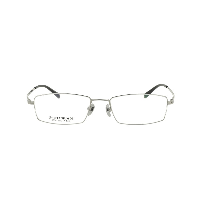 Rectangular Pure Titanium Optical Eyeglasses  Frame