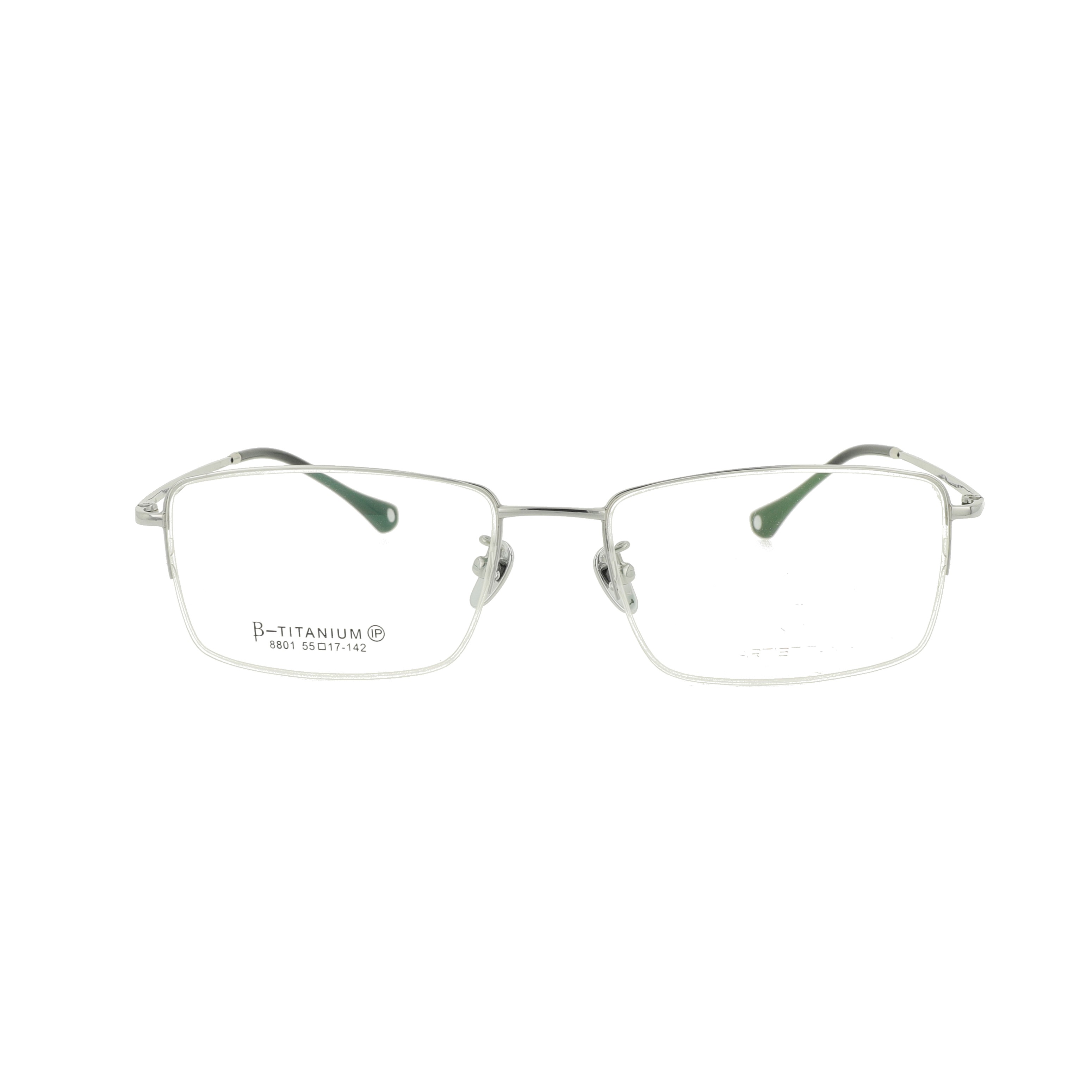 Half Rim Man's Pure Titanium Optical Eyeglasses  Frame