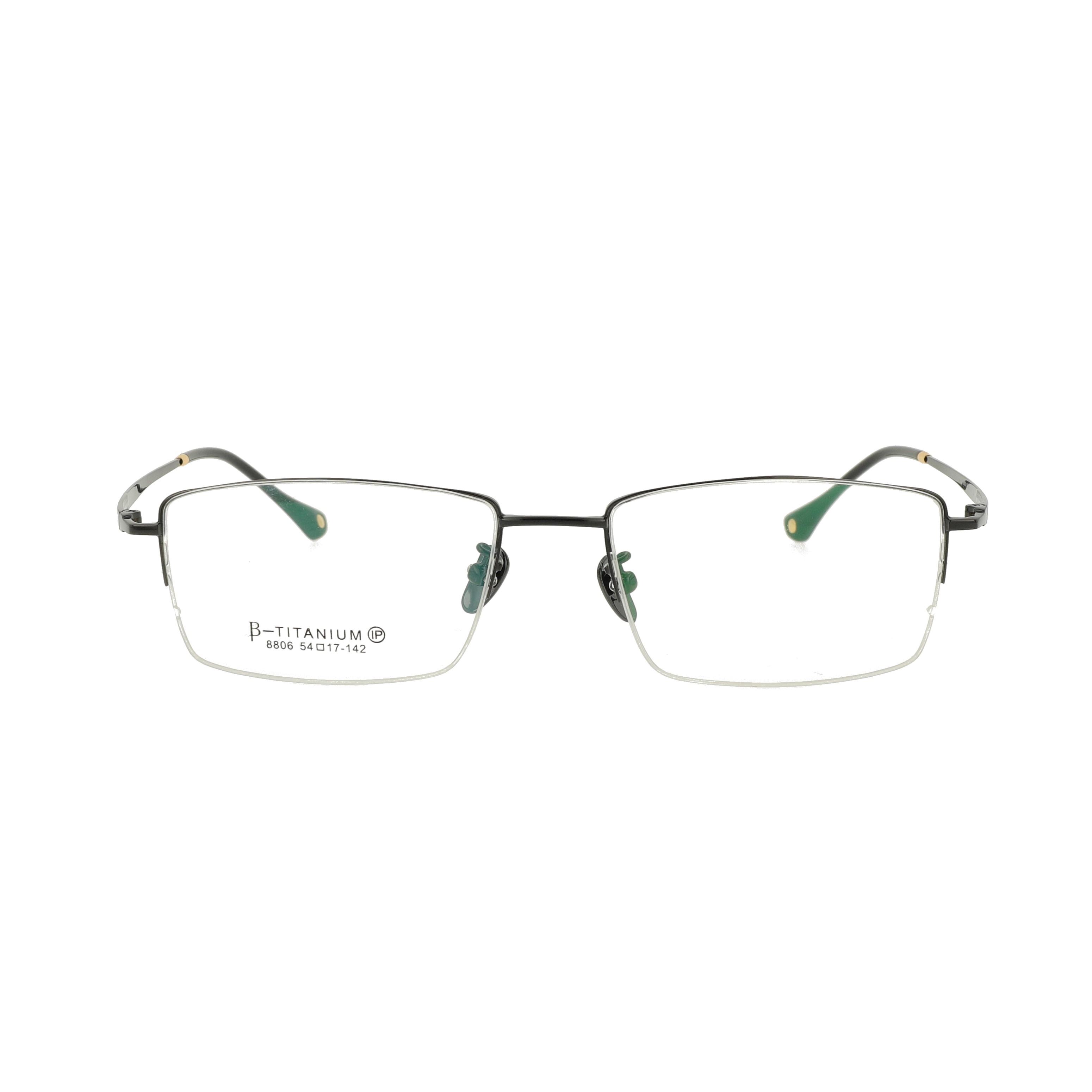Half Pure Titanium Optical Eyeglasses  Frame