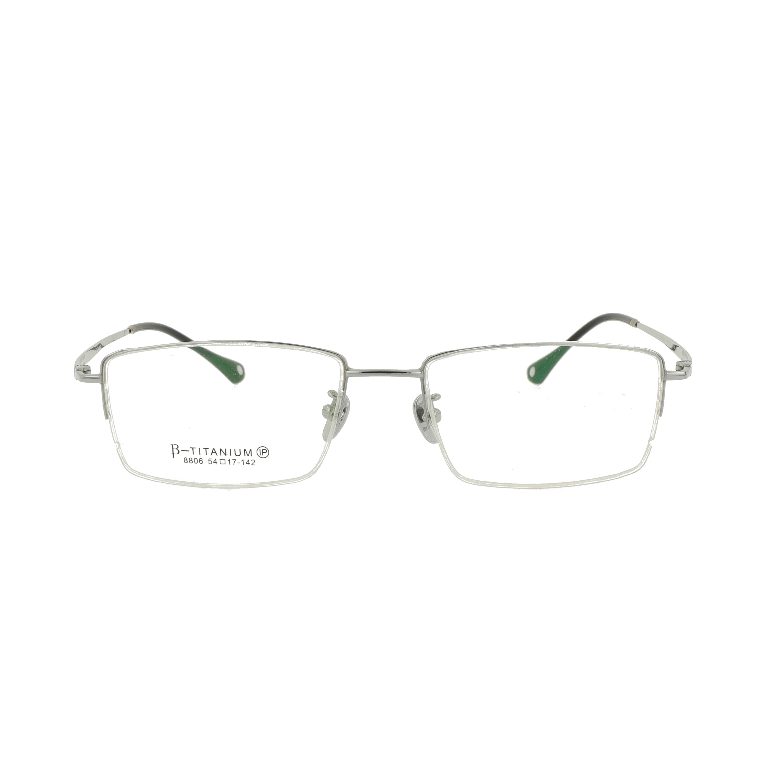 Half Pure Titanium Optical Eyeglasses  Frame