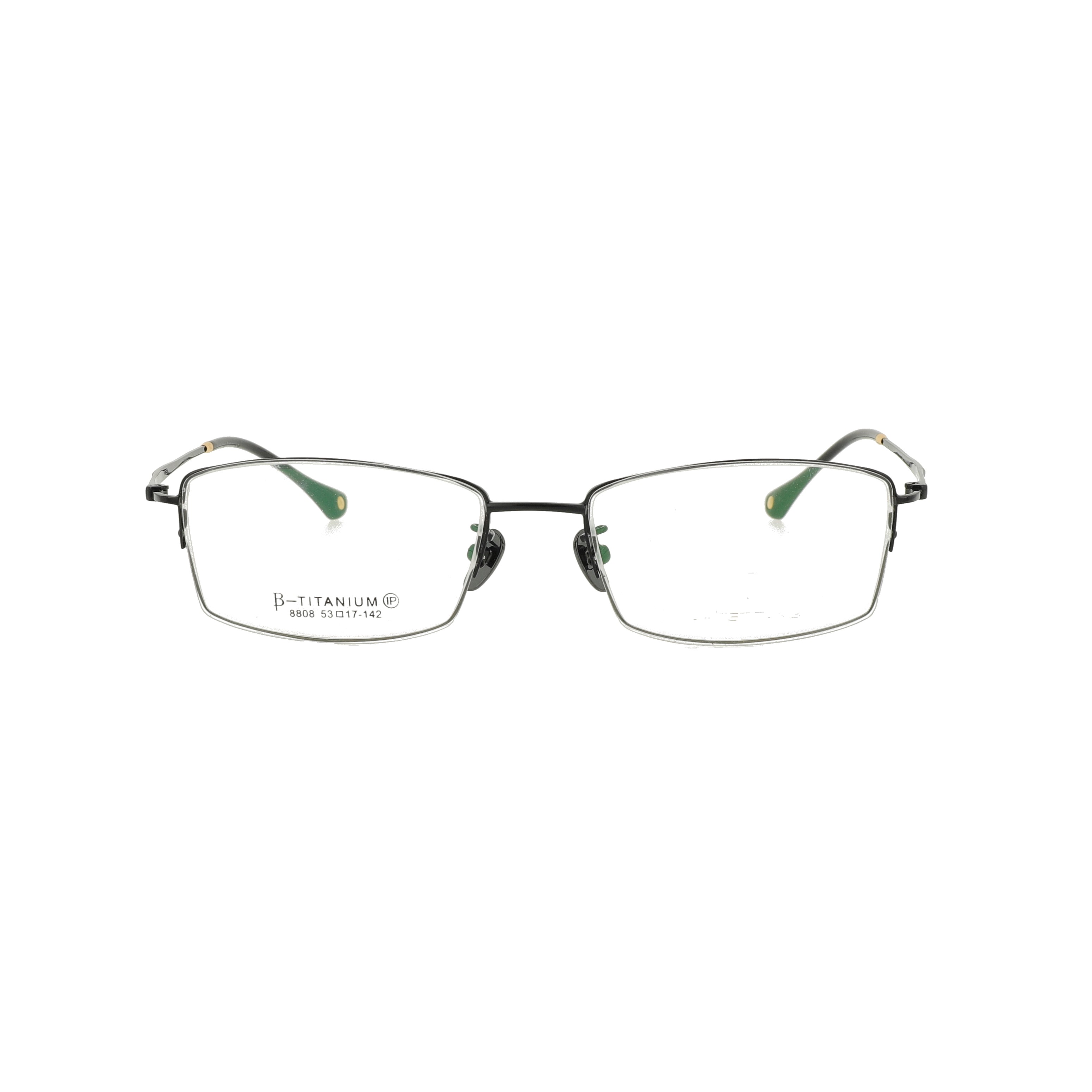 53 size Half Pure Titanium Optical Eyeglasses  Frame