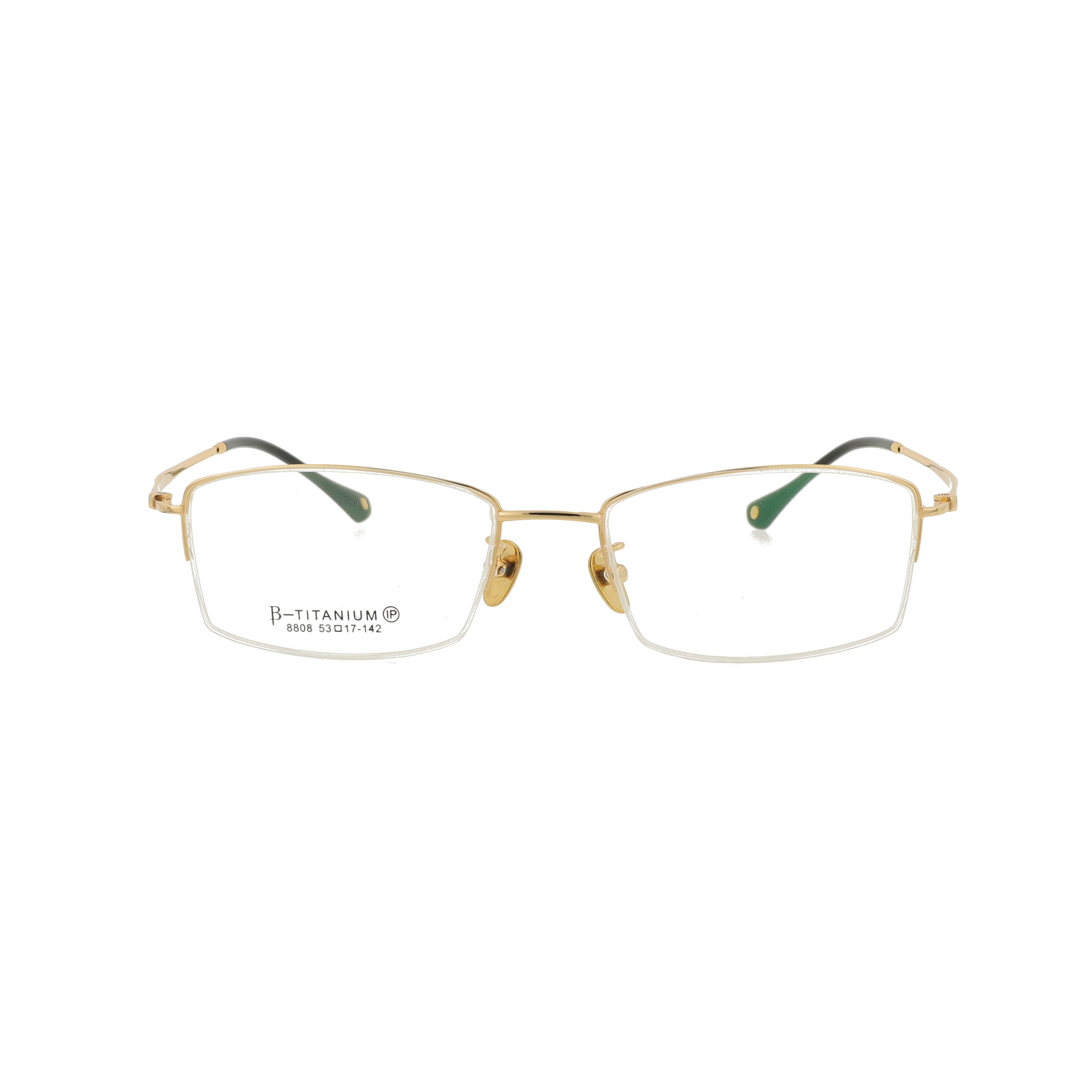 53 size Half Pure Titanium Optical Eyeglasses  Frame