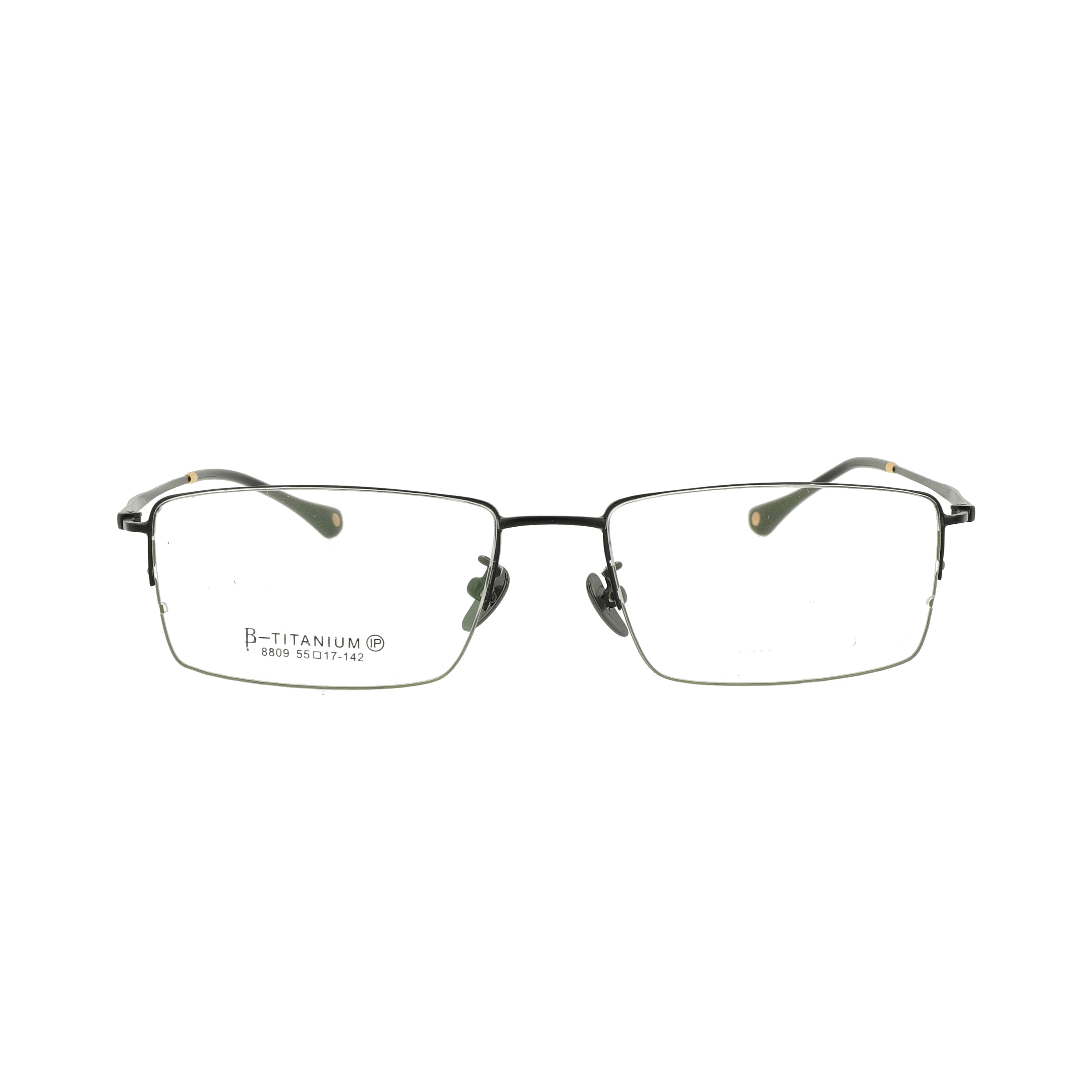 55 size Half Pure Titanium Optical Eyeglasses  Frame