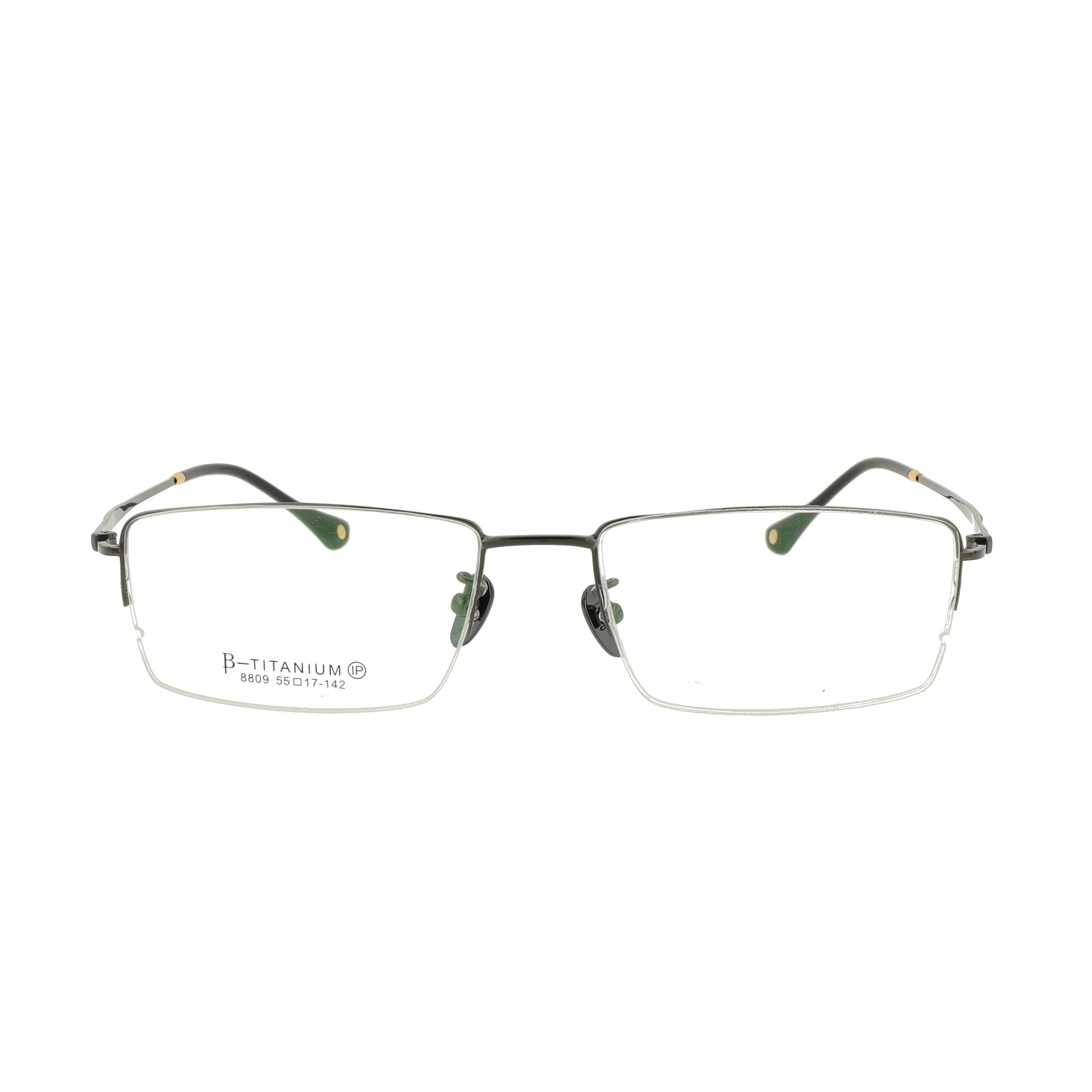 55 size Half Pure Titanium Optical Eyeglasses  Frame