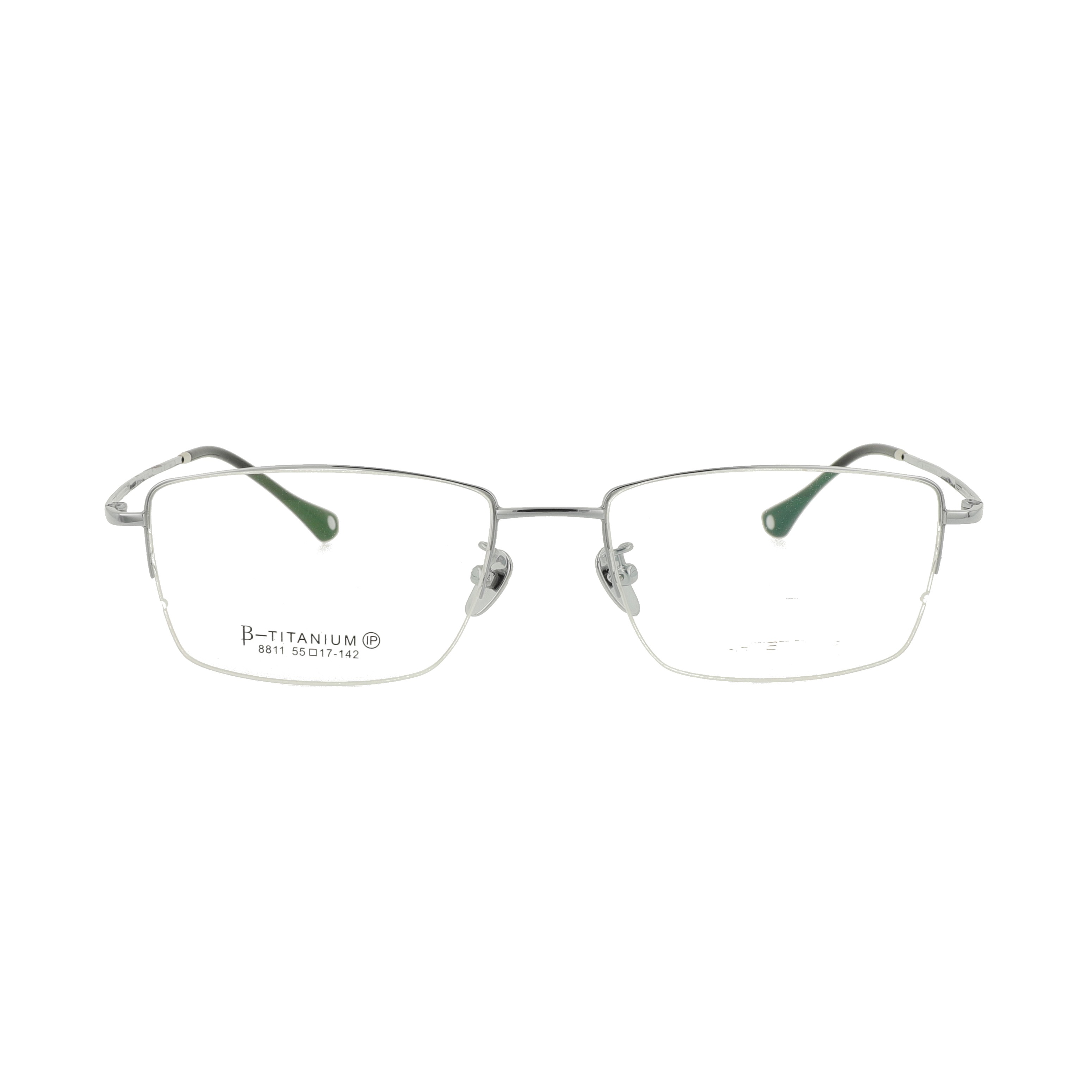 Man's Half Pure Titanium Optical Eyeglasses  Frame