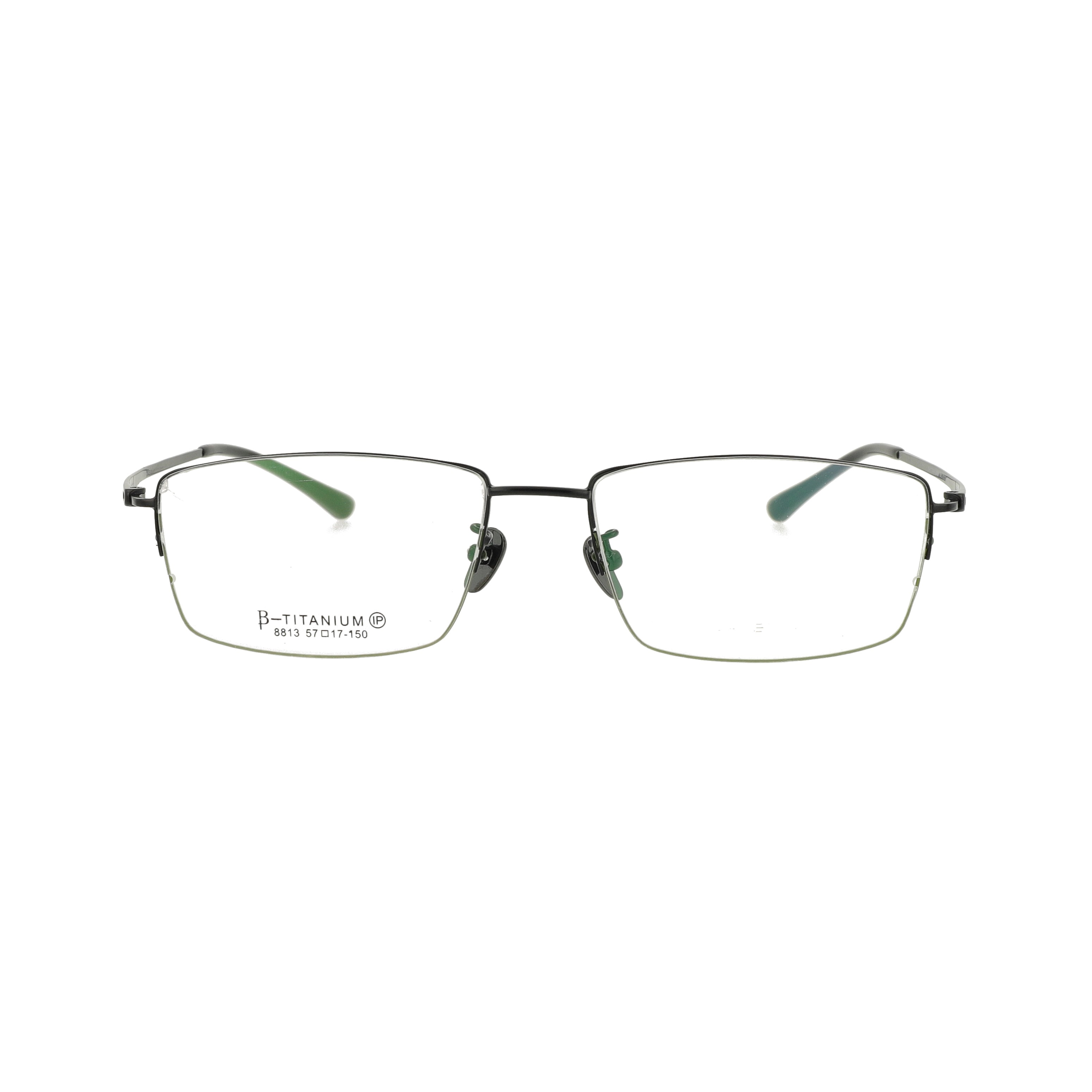 Man's 57 big size Pure Titanium Optical Eyeglasses  Frame