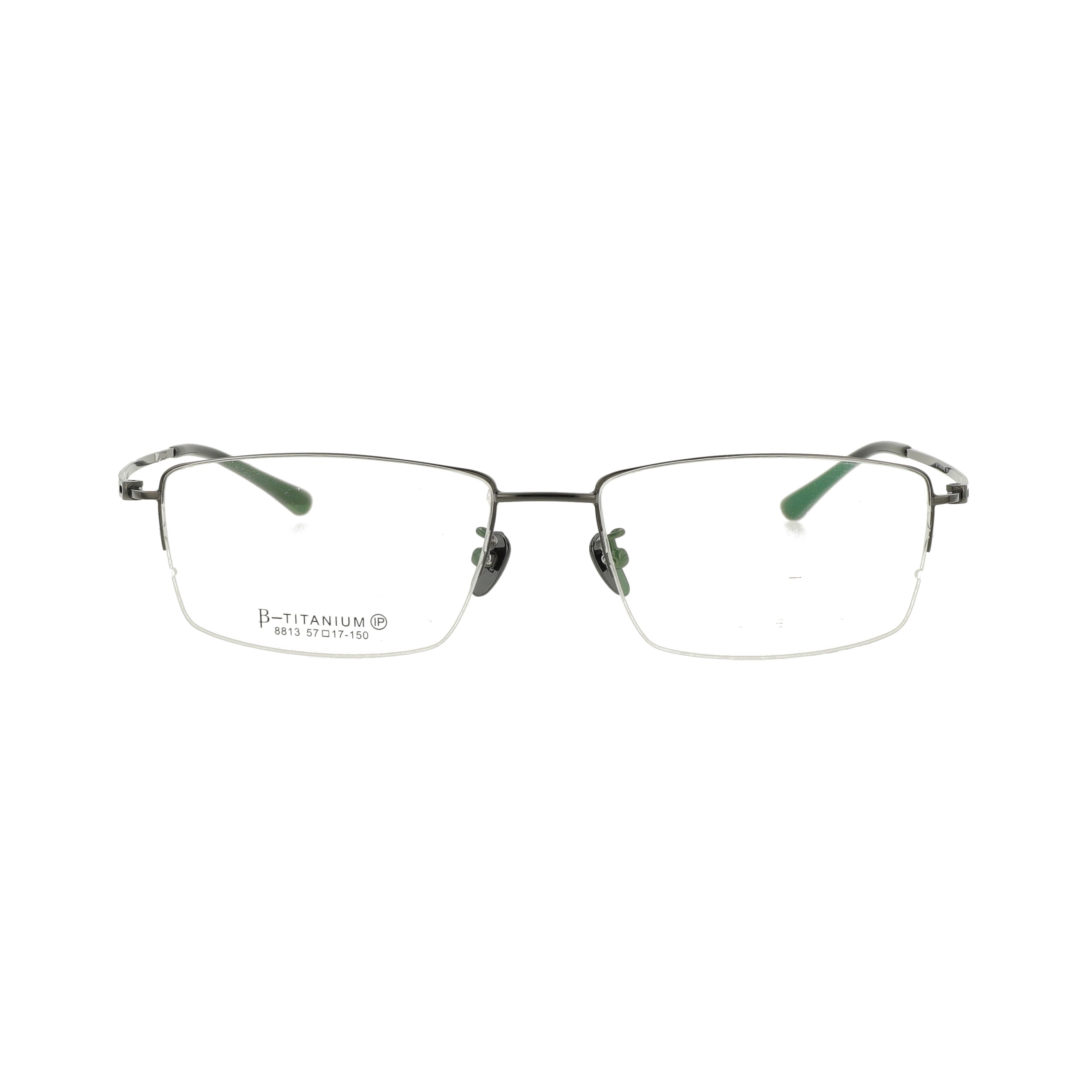 Man's 57 big size Pure Titanium Optical Eyeglasses  Frame