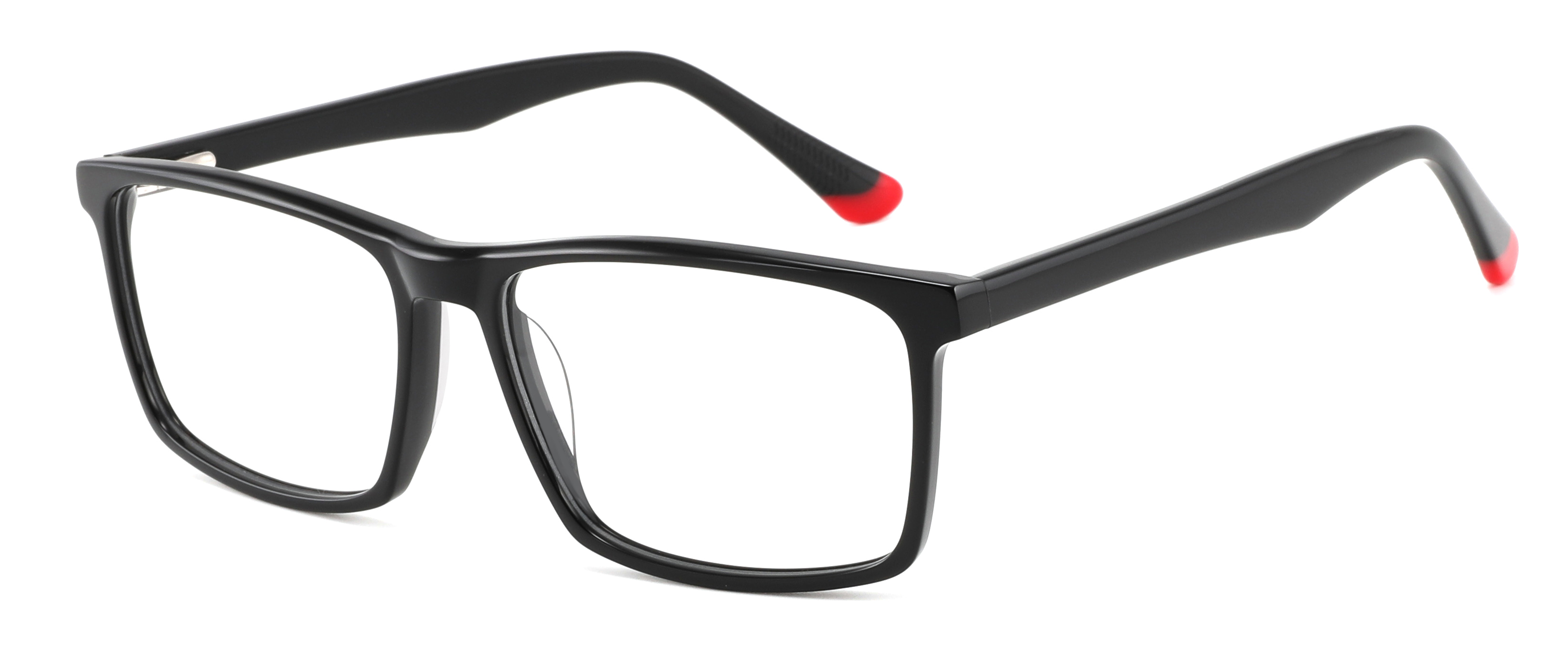 Sports Style Acetate Eyewear Spring Hinge