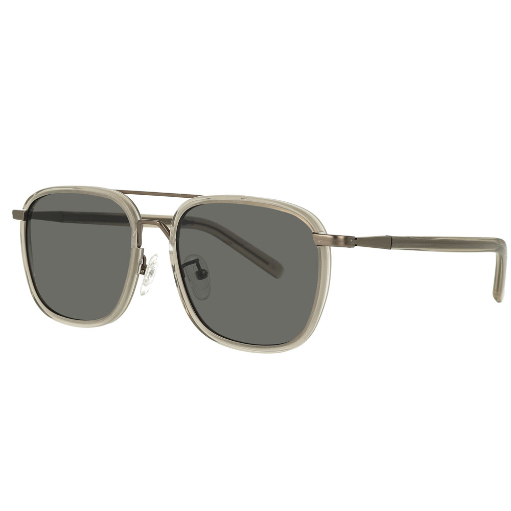 Acetate and Metal Combination Sunglasses